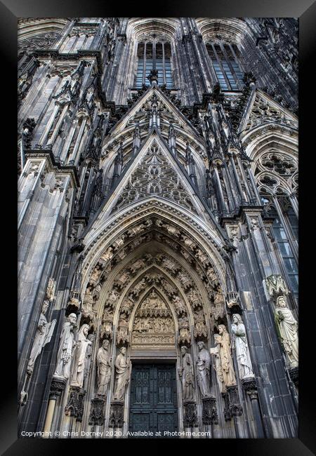 Cologne Cathedral Framed Print by Chris Dorney