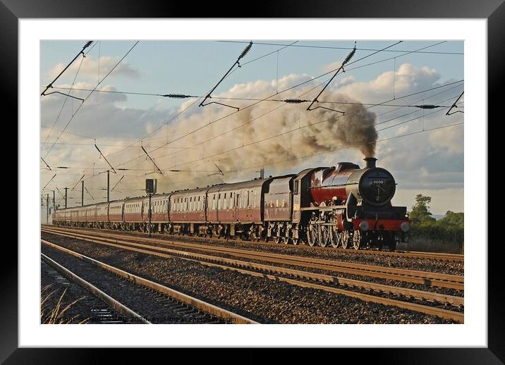 Jubilee in full flow Framed Mounted Print by David Mather