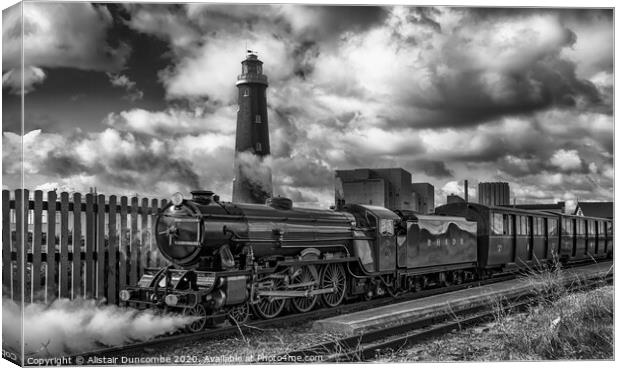 Letting Off Some Steam!  Canvas Print by Alistair Duncombe
