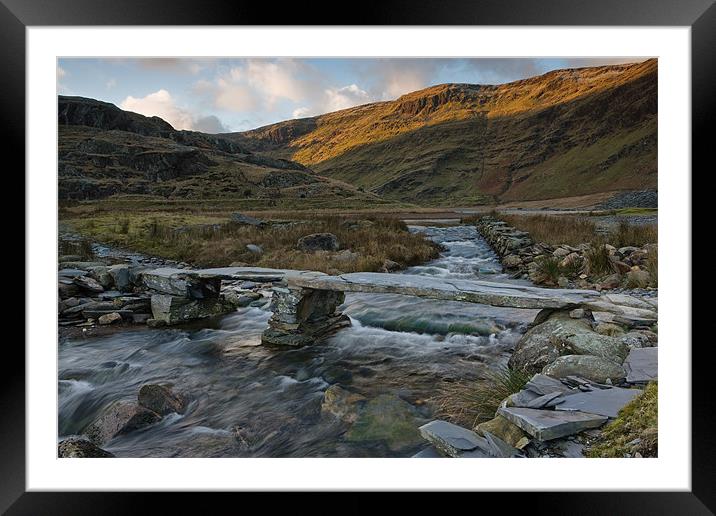 Afon Cwmorthin Framed Mounted Print by Rory Trappe