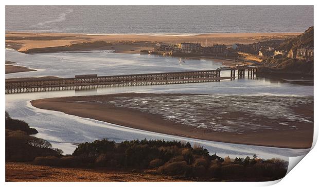 Barmouth Print by Rory Trappe