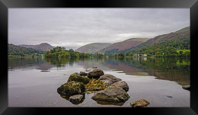Grasmere Lake  Framed Print by Phil Page