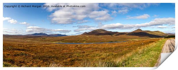 Nc 500 Road trip Print by Richard Morgan