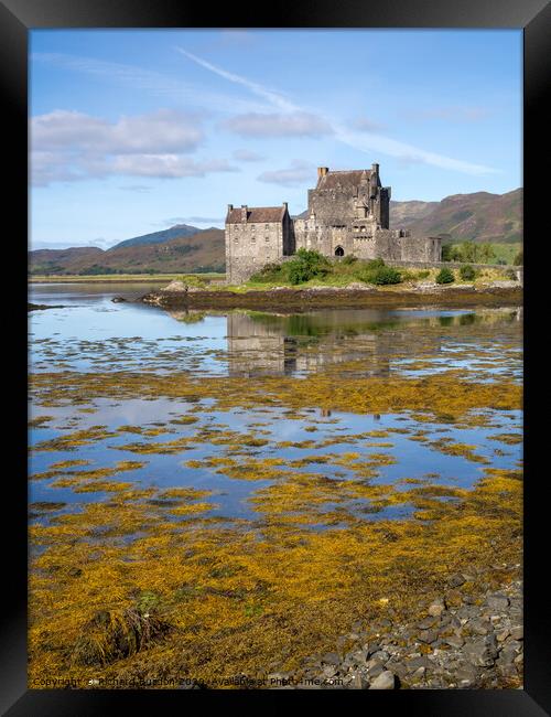 Eilean Donan Castle Framed Print by Richard Burdon