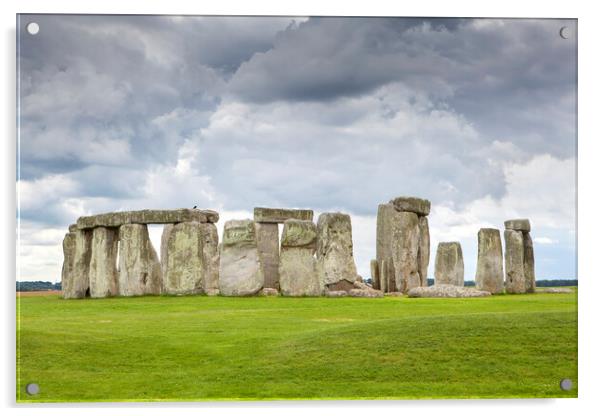 Stonehenge Acrylic by David Hare