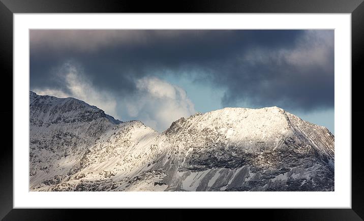 Crib goch on Snowdon Framed Mounted Print by Rory Trappe