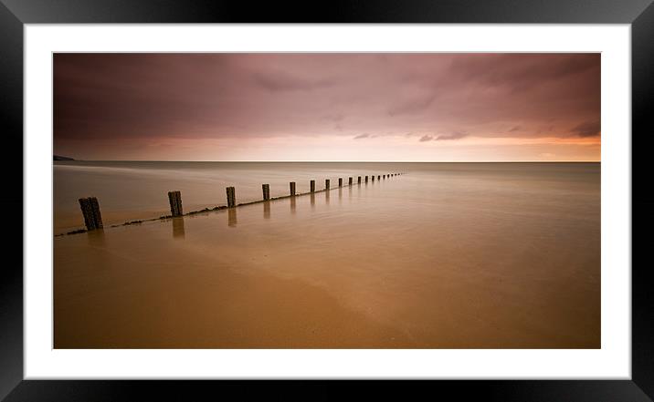 Last Light Framed Mounted Print by Mark Robson