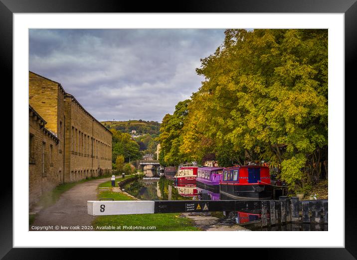 The Lock Framed Mounted Print by kevin cook