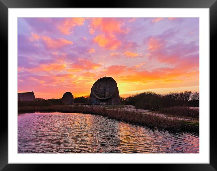 Mirror Mirror on the Shore Framed Mounted Print by Shoot Creek