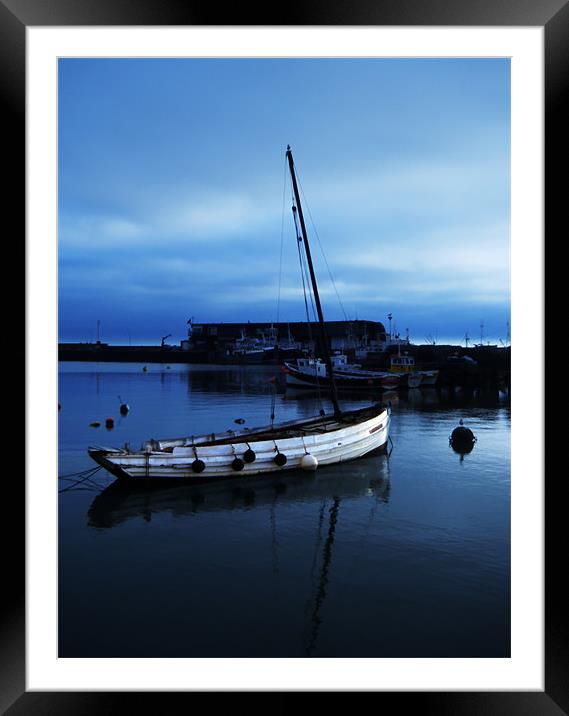 when the boat comes in Framed Mounted Print by Martin Parkinson