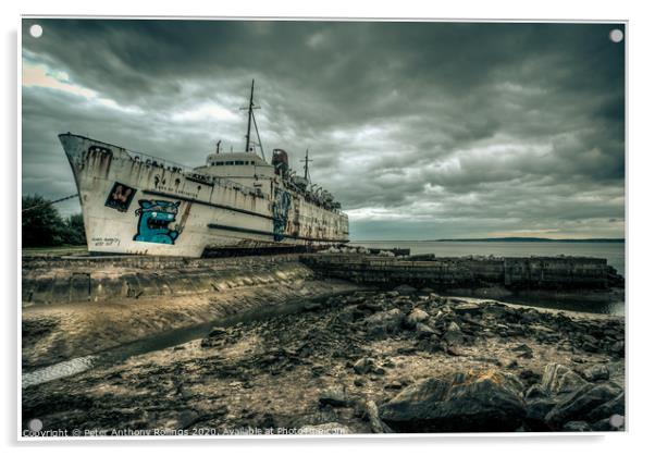 Duke of Lancaster Acrylic by Peter Anthony Rollings