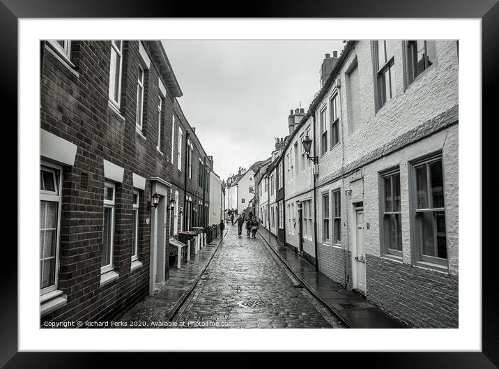 There Goes the Neighbourhood Framed Mounted Print by Richard Perks
