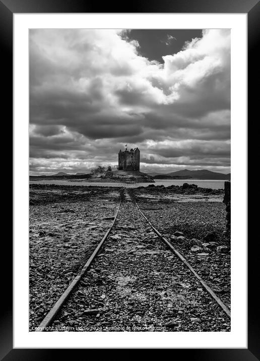 Castle Stalker Framed Mounted Print by Gavin Liddle