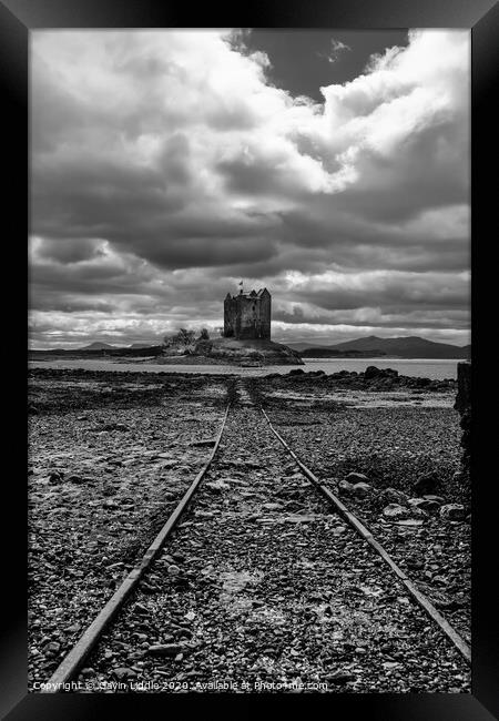 Castle Stalker Framed Print by Gavin Liddle
