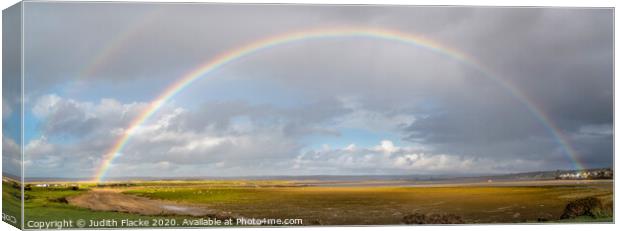 Pot of Gold in Appledore. Canvas Print by Judith Flacke