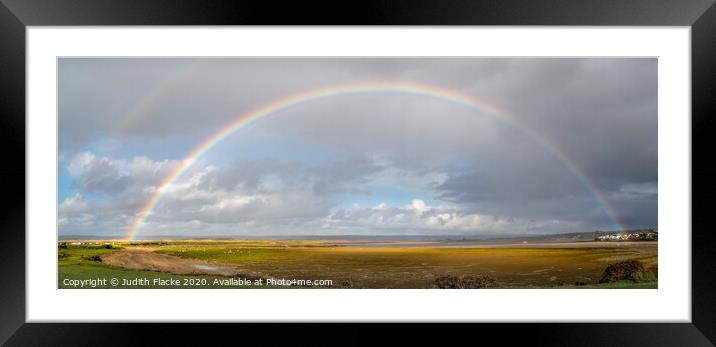 Pot of Gold in Appledore. Framed Mounted Print by Judith Flacke