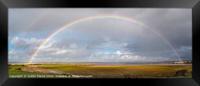 Pot of Gold in Appledore. Framed Print by Judith Flacke