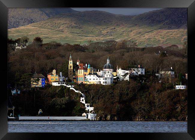 Portmeirion Framed Print by Rory Trappe