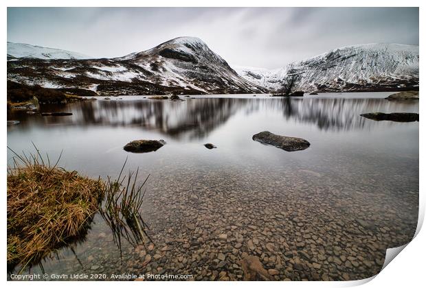 Loch Skeen, Dumfries and Galloway Print by Gavin Liddle