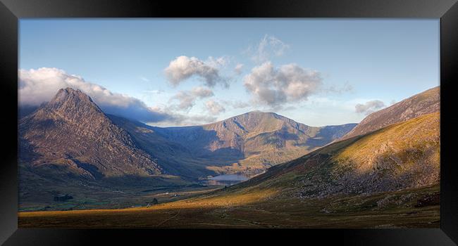 Ogwen valley - North wales Framed Print by Rory Trappe