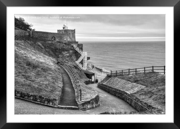 Jacobs Ladder Sidmouth Framed Mounted Print by Chris Day