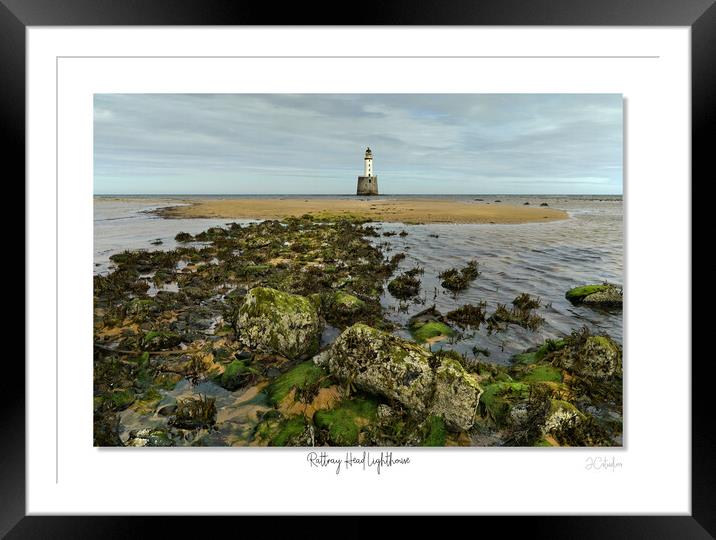 Rattray Head Lighthouse Framed Mounted Print by JC studios LRPS ARPS