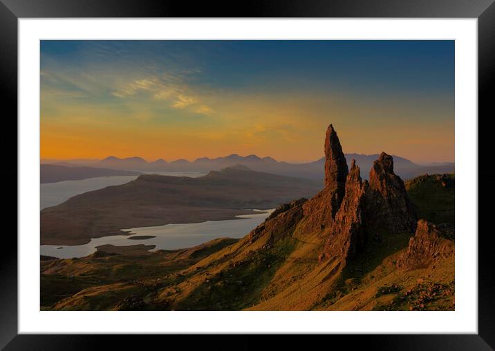 The old man of storr, isle of skye. Framed Mounted Print by Scotland's Scenery