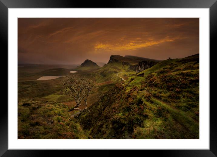 The Quiraing, Isle of Skye Framed Mounted Print by Scotland's Scenery