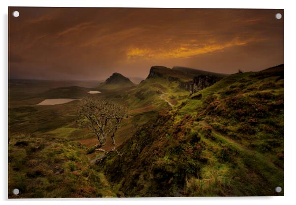The Quiraing, Isle of Skye Acrylic by Scotland's Scenery