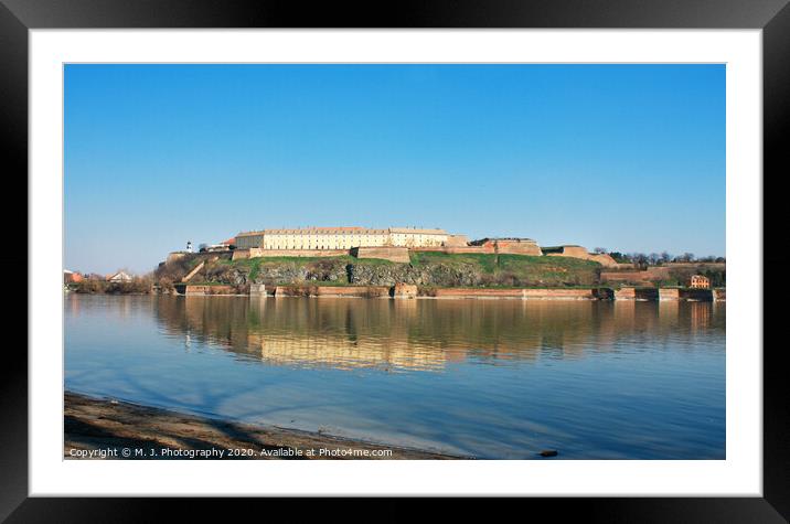 Petrovaradin fortress in Novi Sad - Serbia  Framed Mounted Print by M. J. Photography