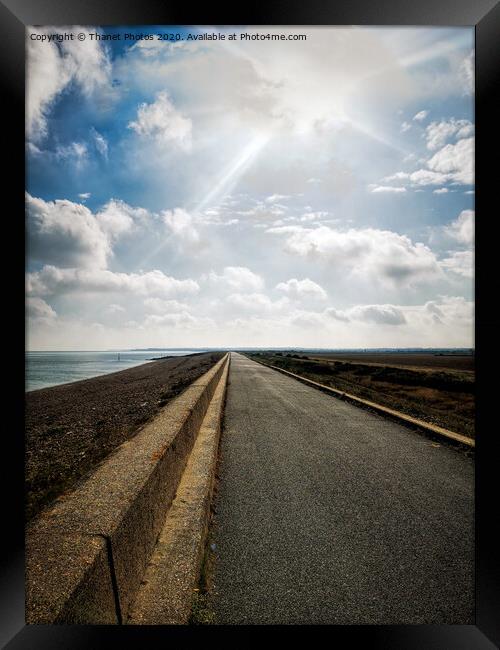 Road to Nowhere Framed Print by Thanet Photos