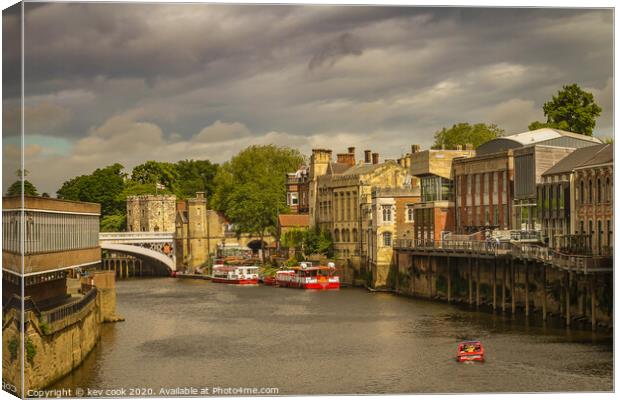River Ouse Canvas Print by kevin cook