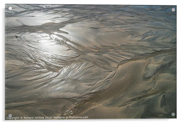 Sand Pattern Acrylic by Richard Ashbee