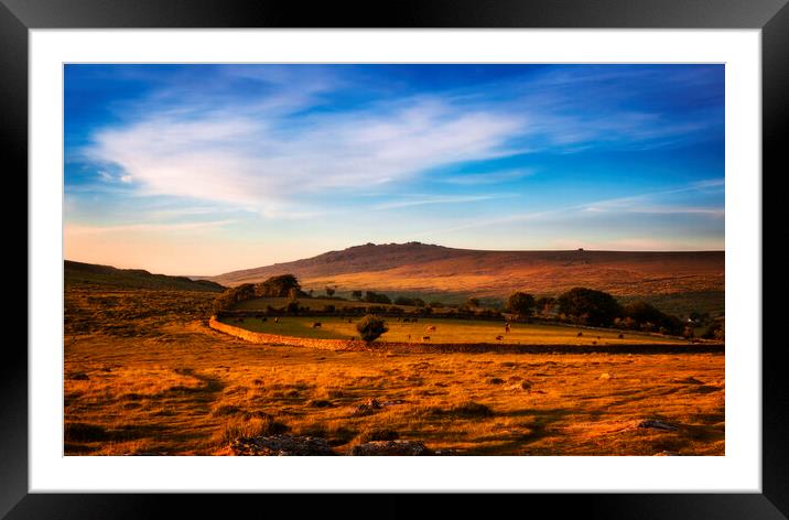 Great Mis  Tor, Dartmoor. Framed Mounted Print by Maggie McCall