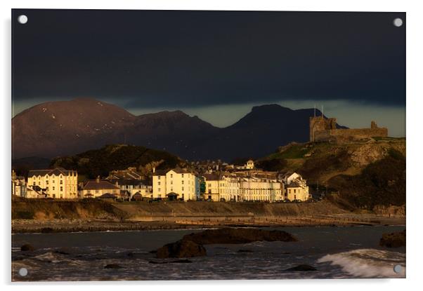 Criccieth January 2011 Acrylic by Rory Trappe