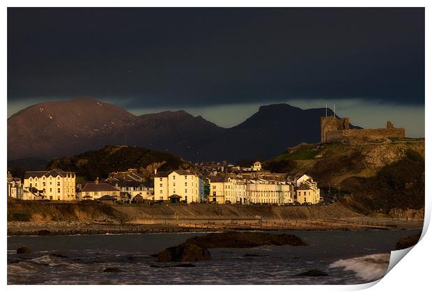 Criccieth January 2011 Print by Rory Trappe