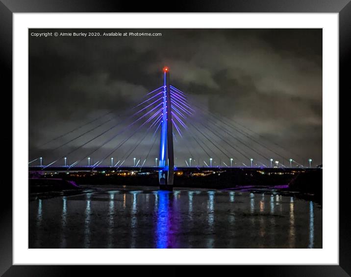 Northern Spire Framed Mounted Print by Aimie Burley