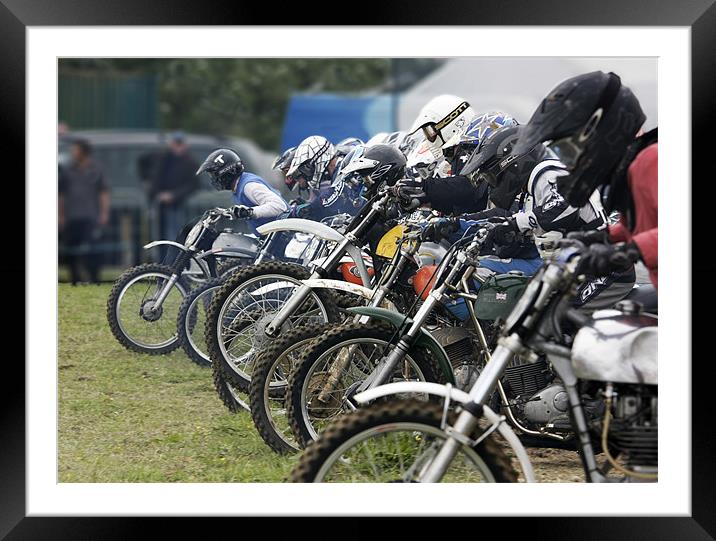 Start of the race Framed Mounted Print by Tony Bates