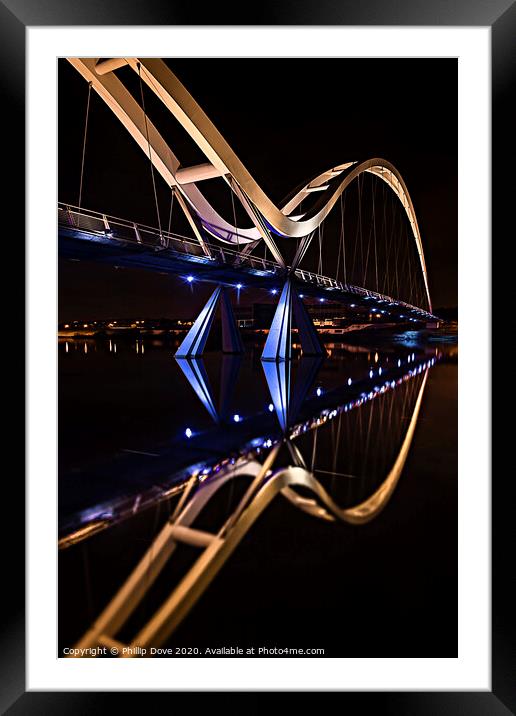 Infinity Bridge  Framed Mounted Print by Phillip Dove LRPS