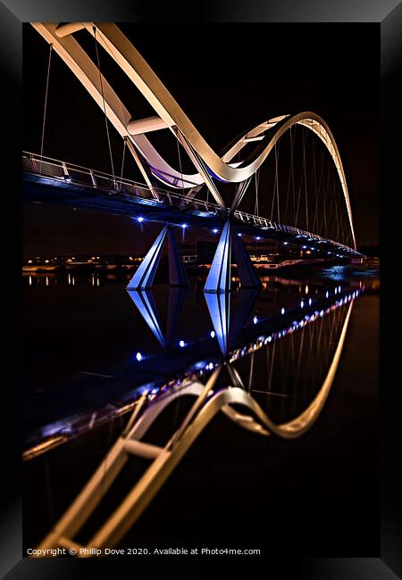 Infinity Bridge  Framed Print by Phillip Dove LRPS