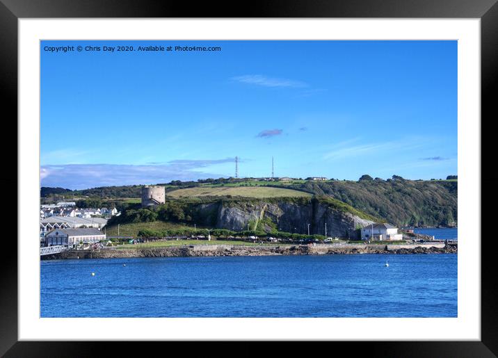 Mount Batten Framed Mounted Print by Chris Day