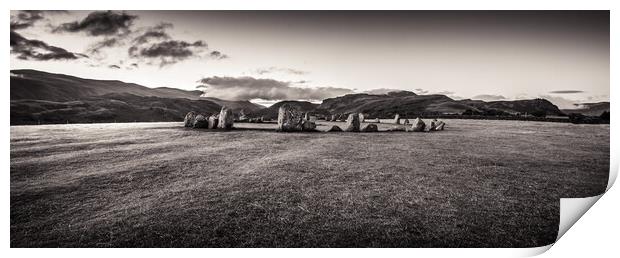 Castlerigg Stone Circle Print by Dave Hudspeth Landscape Photography