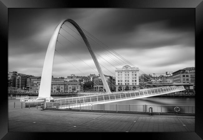Gateshead Millennium Bridge Framed Print by Mark Jones