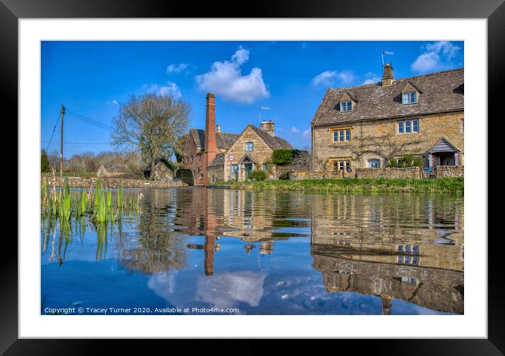 The Old Mill, Lower Slaughter  Framed Mounted Print by Tracey Turner