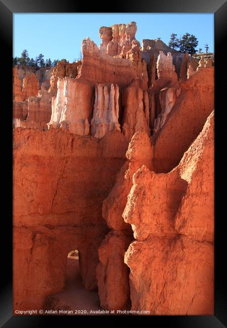 Bryce Canyon Gateway   Framed Print by Aidan Moran