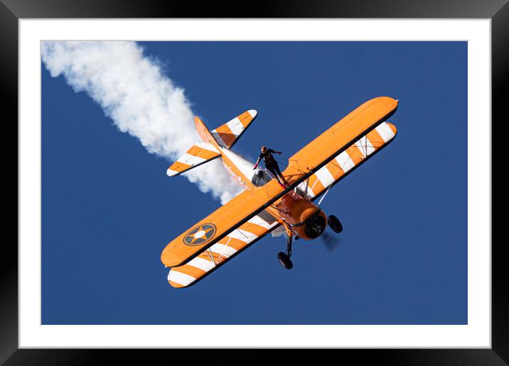 Aerosuperbatics WingWalkers Framed Mounted Print by J Biggadike