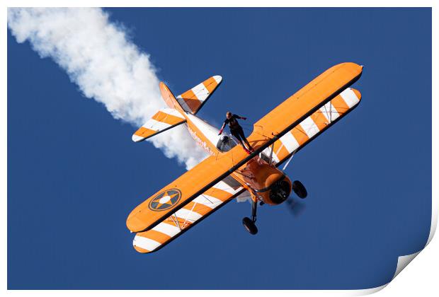 Aerosuperbatics WingWalkers Print by J Biggadike