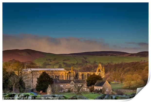 Wharfedale Print by kevin cook