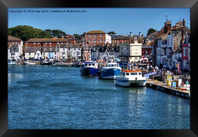 Weymouth Framed Print by Chris Day