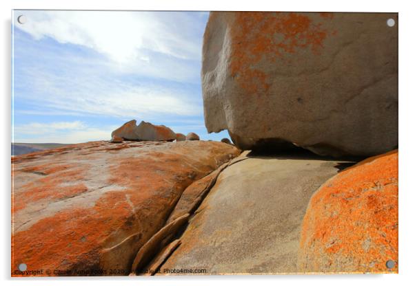 Remarkable Rocks Acrylic by Carole-Anne Fooks